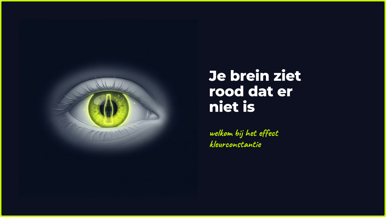 kleurconstantie brein
