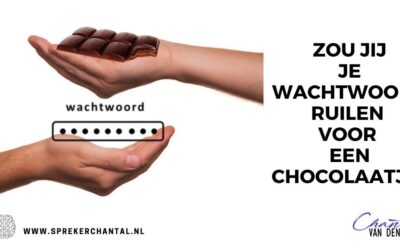 Zou jij je wachtwoord ruilen voor een chocolaatje?