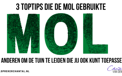 3 toptips die de mol gebruikte om anderen om de tuin te leiden