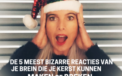 De 5 meest bizarre reacties van je brein die je kerst kunnen maken of breken