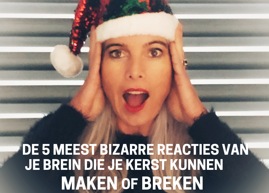 De 5 meest bizarre reacties van je brein die je kerst kunnen maken of breken