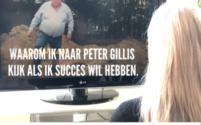 Waarom ik naar Peter Gillis kijk als ik succes wil hebben