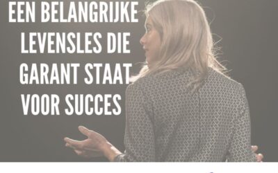 De belangrijkste les die ik uit marketing, management, en ondernemerschap leerde